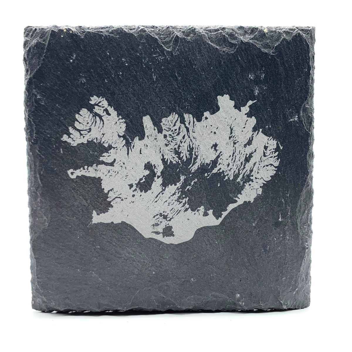 03 - Iceland Topographic - Slate Coaster – bolasmidjan