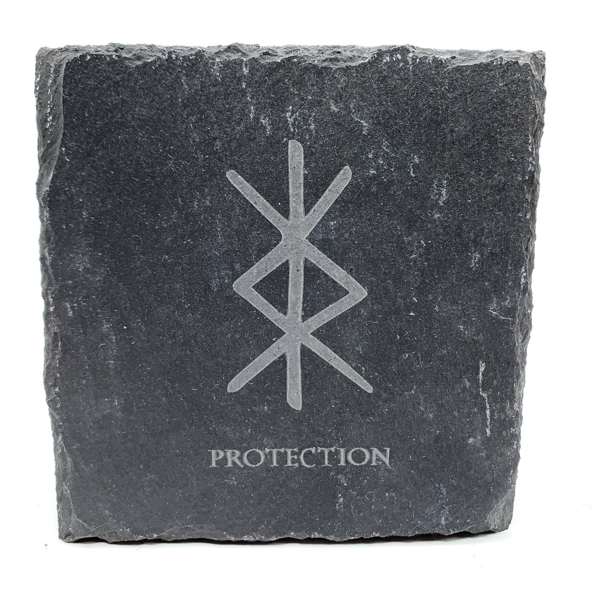 Protection - Viking Rune - Slate Coaster – bolasmidjan